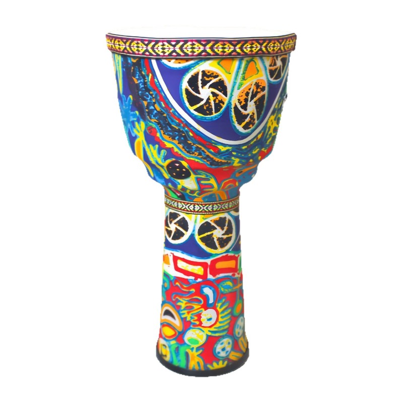 Musical Instrument Maraca - 10 Inch Djembe Drum Large Adult