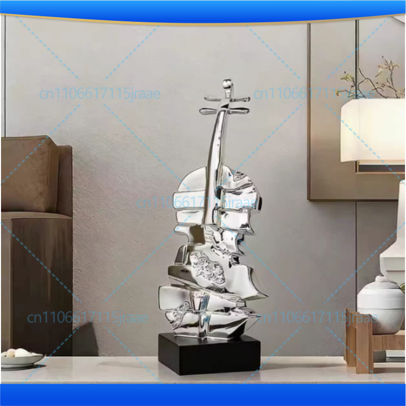 Creative Golden Violin Sculptu - Musical Instrument Fagot ulasan dan harga