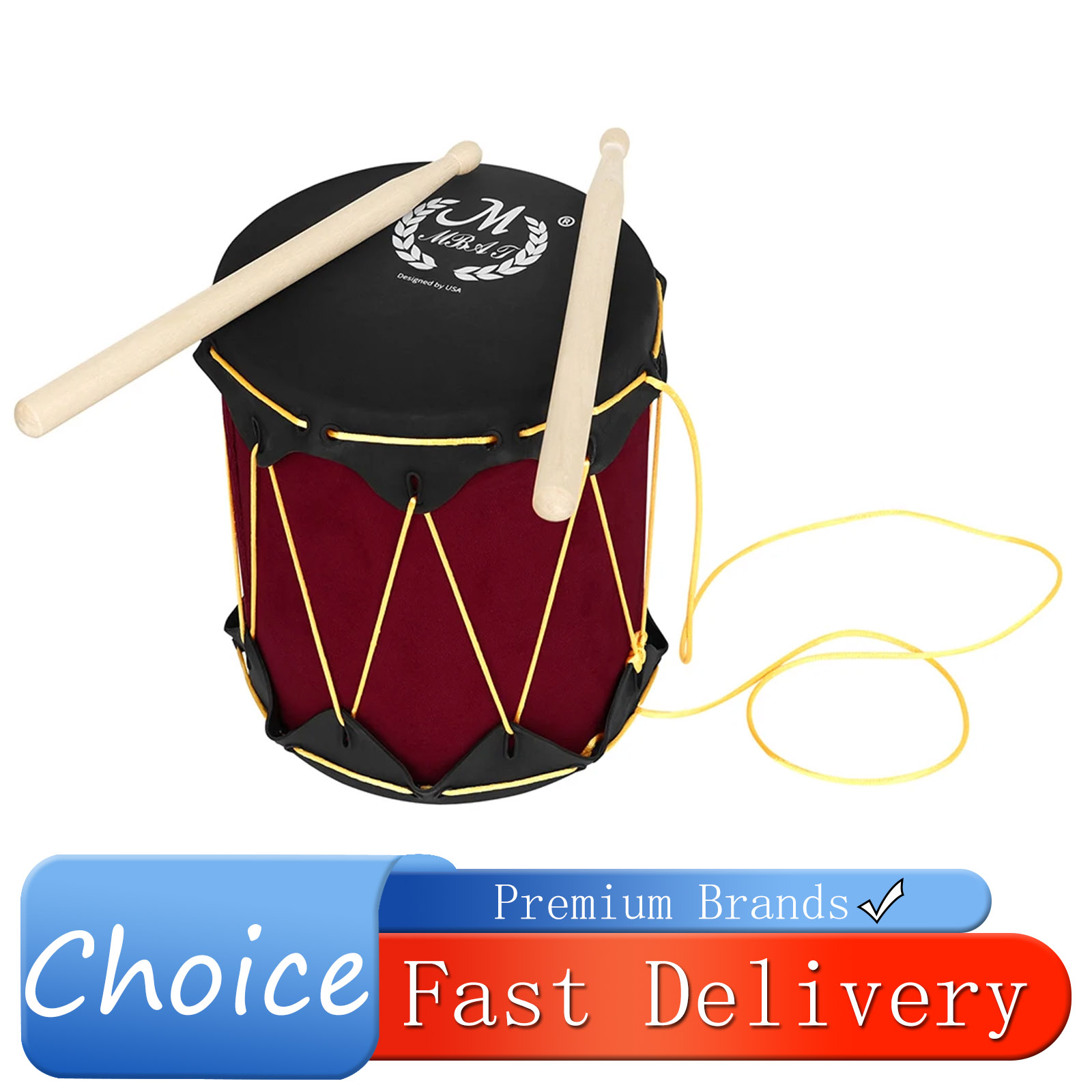 IRIN Rubber Skin Drum Indian D - Musical Instrument Indian ulasan dan harga