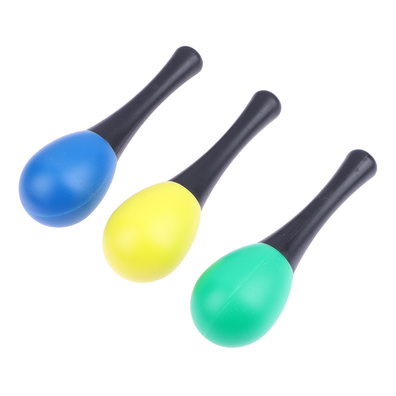 2Pcs Plastic Maracas Sand Hamm - Musical Instrument Maraca ulasan dan harga