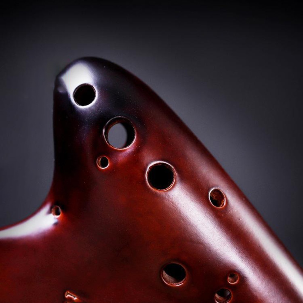 Ceramic Ocarinas 16 Holes Alto - Musical Instrument Maraca ulasan dan harga