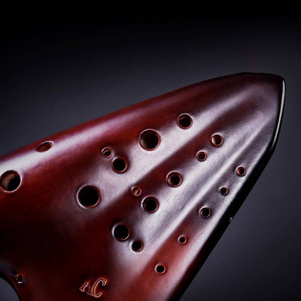 Ceramic Ocarinas 16 Holes Alto - Musical Instrument Maraca ulasan dan harga