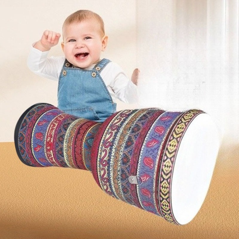 10 Inch Djembe Drum Large Adul - Musical Instrument Maraca ulasan dan harga