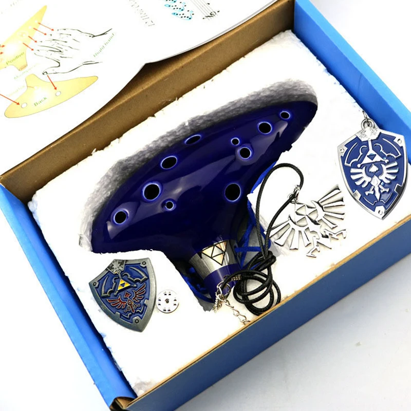Ocarina Ceramic Legend Of 12 H - Musical Instrument Zelda ulasan dan harga