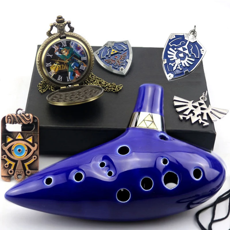 Ocarina Ceramic Legend Of 12 H - Musical Instrument Zelda ulasan dan harga