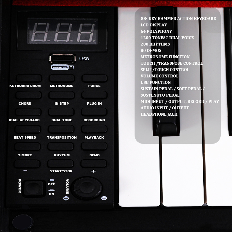 Price Keyboard Piano Wooden Mu - Musical Instrument Keyboard Price ulasan dan harga