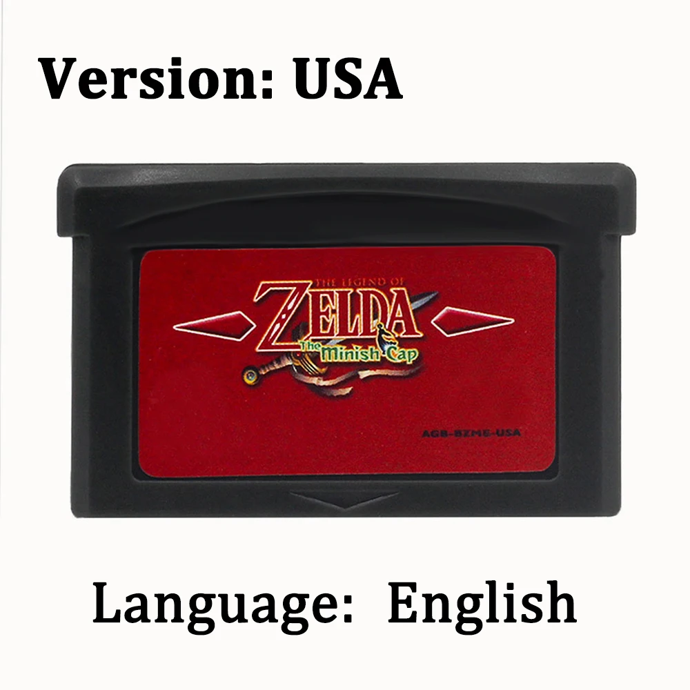 New GBA Game Card Cartridge 32 - Musical Instrument Zelda ulasan dan harga