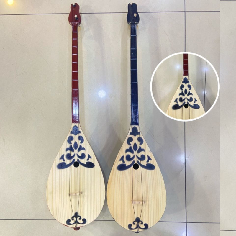80CM Dombra 2 String Kazakh Et - Musical Instrument Maraca ulasan dan harga