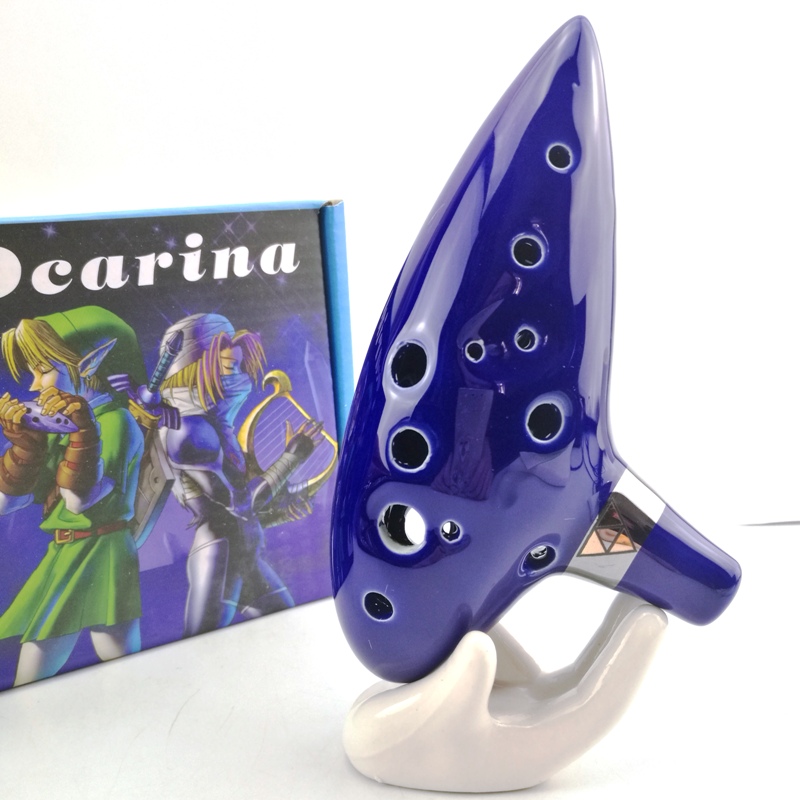 Anime Zelda Ocarina Ceramic 12 - Musical Instrument Zelda ulasan dan harga