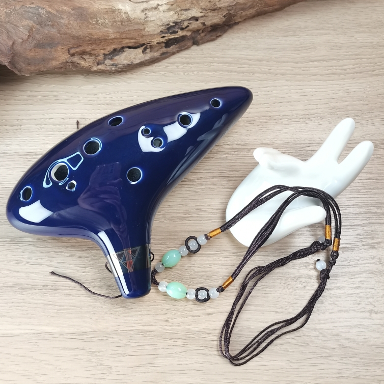Anime Zelda Ocarina Ceramic 12 - Musical Instrument Zelda ulasan dan harga