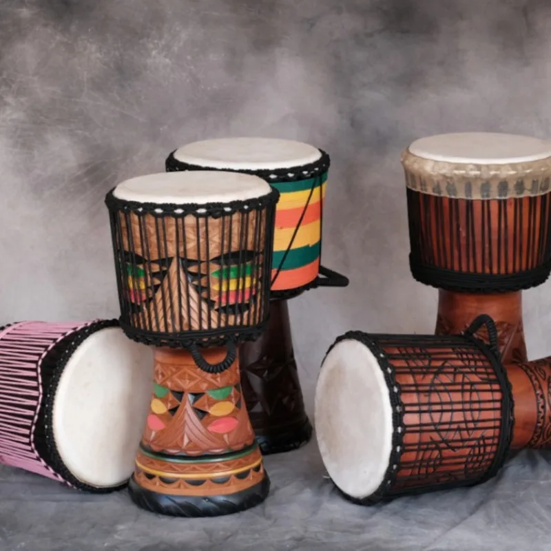12 Inch Djembe Mahogany Africa - Musical Instrument Indian ulasan dan harga