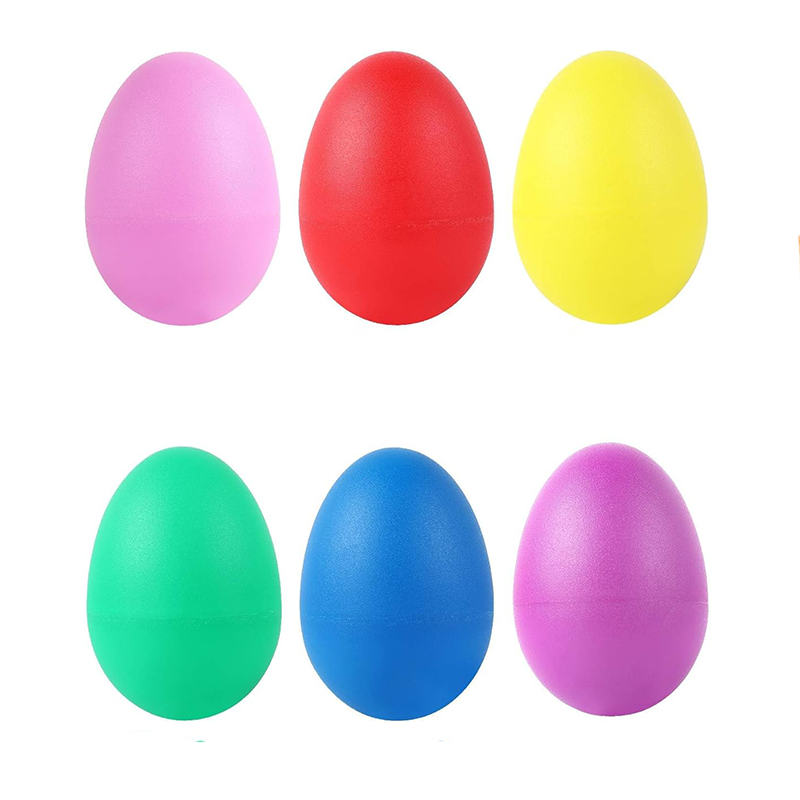 2Pcs Egg Shakers Plastic Percu - Musical Instrument Maraca ulasan dan harga