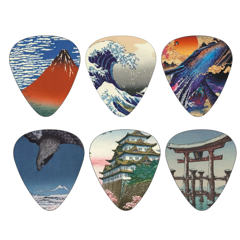 New 12pcs/set  Guitar Picks -  - Musical Instrument Fagot ulasan dan harga