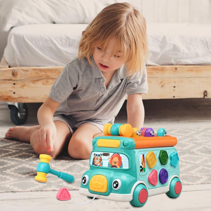 Children's Cartoon Bus Music E - Musical Instrument Classification ulasan dan harga