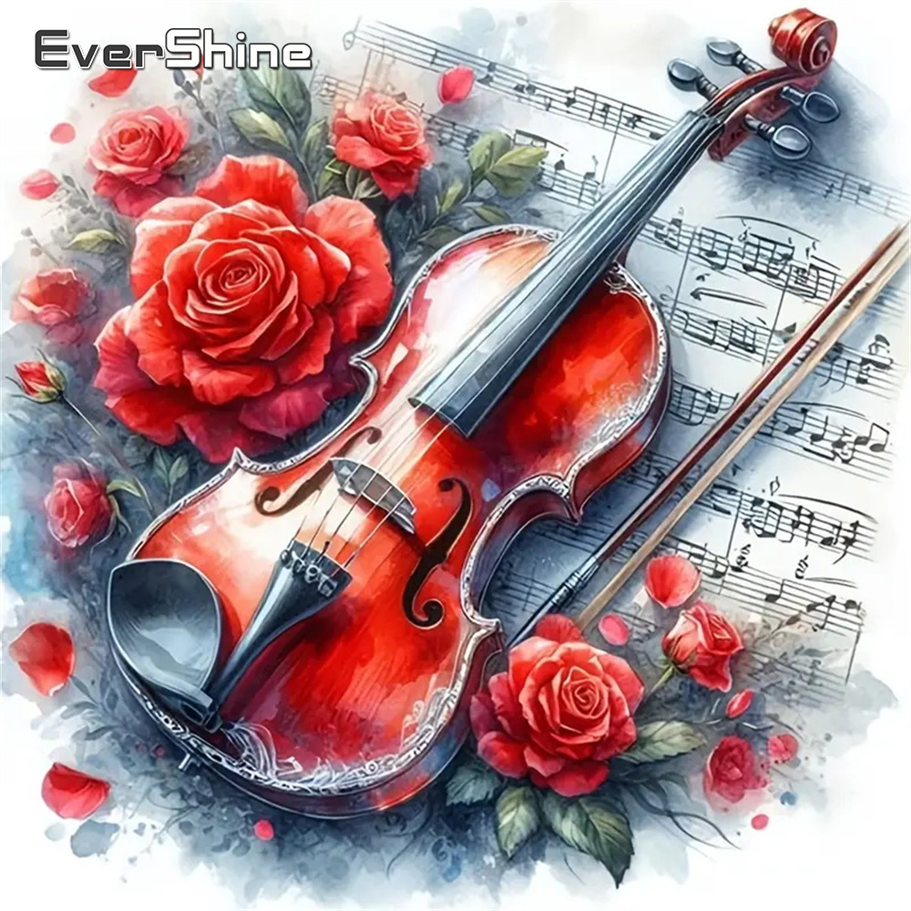 Evershine DIY Diamond Painting - Musical Instrument Fagot ulasan dan harga